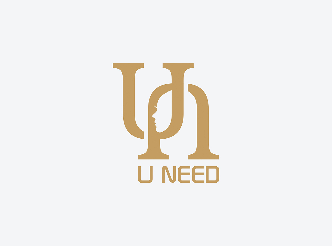 U NEED女装LOGO（图ZMTM4MzAyMjky） - Logo - 站酷设计师阿敏zxm原创素材 - 站酷ZCOOL