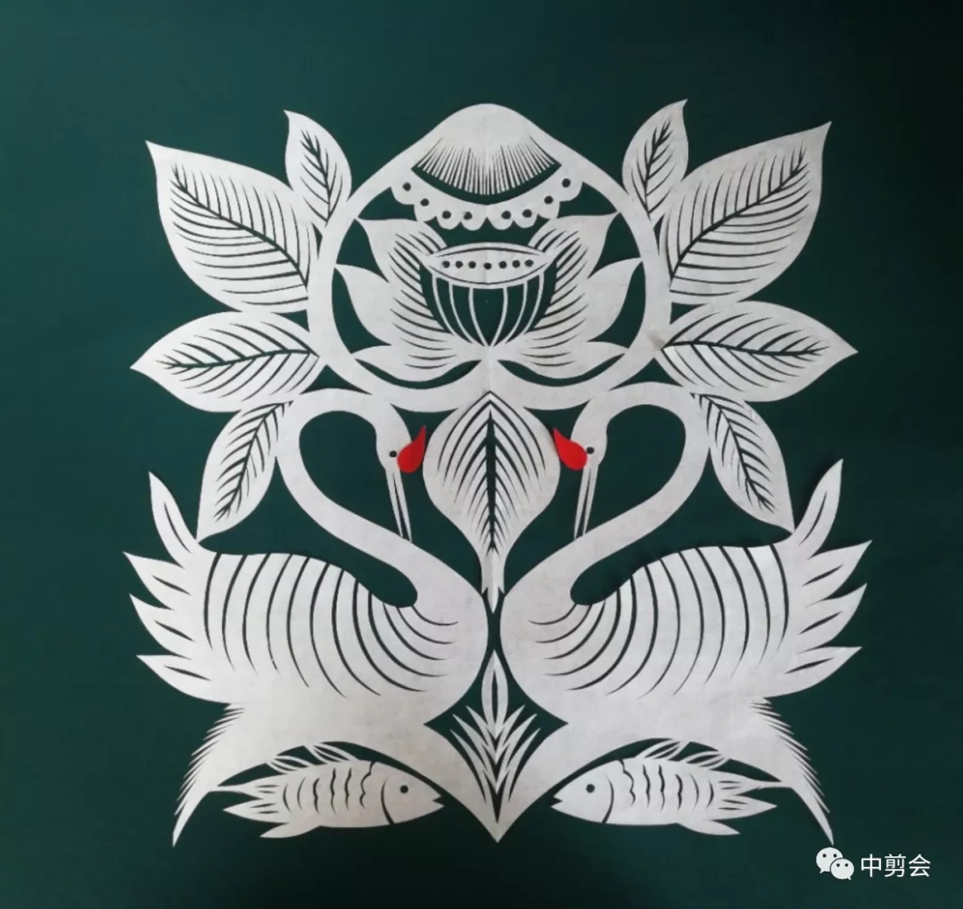 ▍鹤剪纸系列 ▍猪剪纸系列