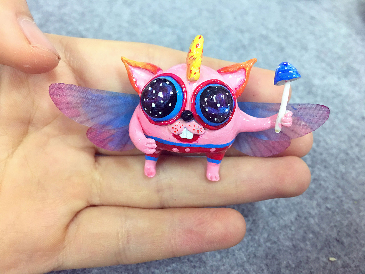 来一波软陶小怪吧（图ZODUyMjExNjA=） - 其他手工艺 - 站酷设计师小亚小怪原创素材 - 站酷ZCOOL