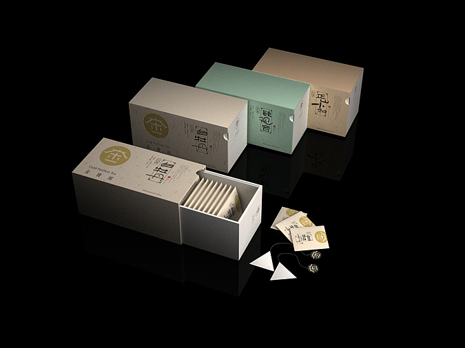 高档茶叶金楼阁茶叶VI品牌全套设计——直线广告