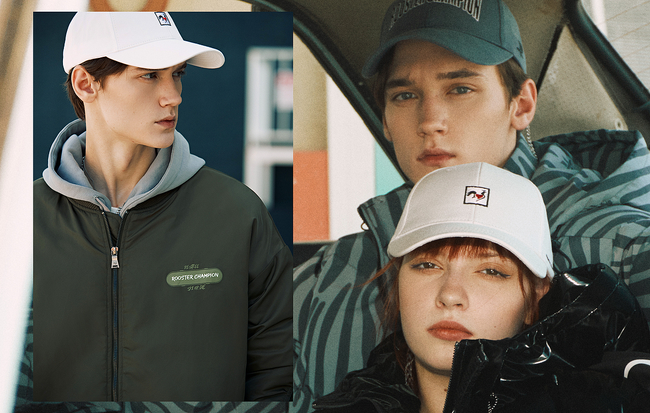 法国公鸡冠军卫衣男秋季黑色潮牌原创宽松薄款圆领套头