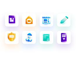 拟物化图标练习