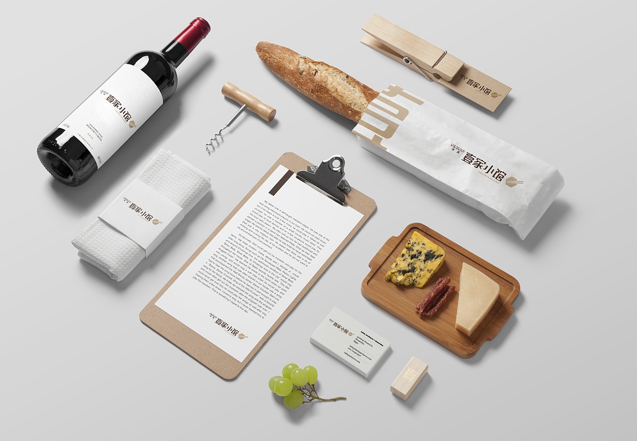 壹家小馆视觉形象设计（图ZNTA1MDE3MTY=） - 品牌 - 站酷设计师ACP_Joe原创素材 - 站酷ZCOOL