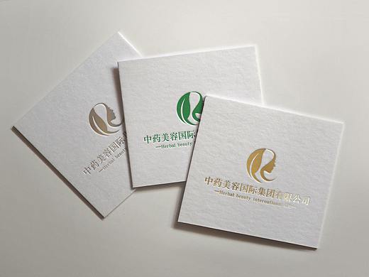 中药美容护肤行业logo设计