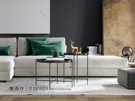 金屬圓茶幾表現(xiàn)（個人主頁-ZMzYwNDczNzY=） - 生活用品 - 站酷設計師觀意設計原創(chuàng)素材 - 站酷ZCOOL