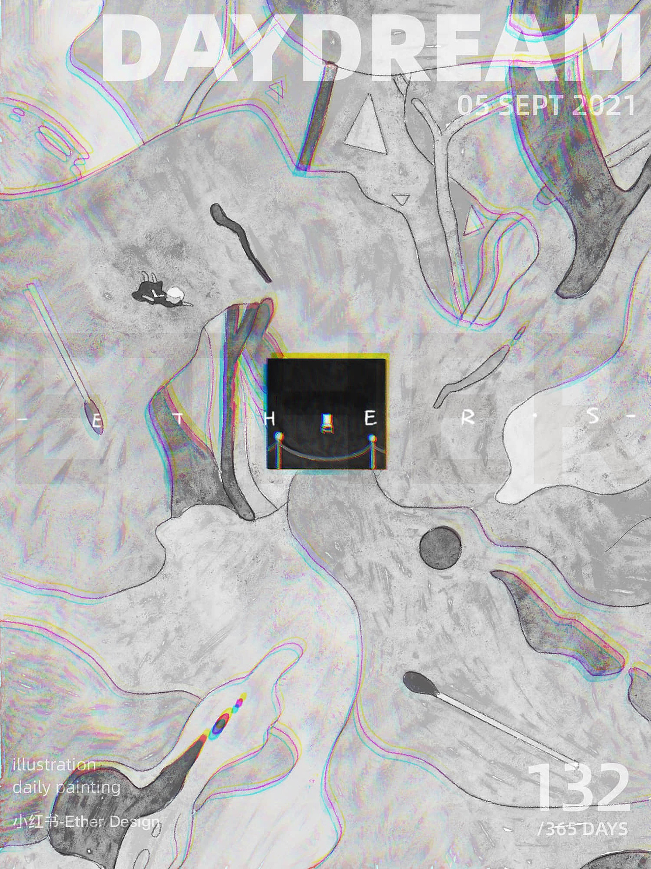 ipad日绘365天挑战D157/365 (0901-0930)（图ZMjczMzg1MzYw） - 艺术插画 - 站酷设计师EtherDesign安佚原创素材 - 站酷ZCOOL