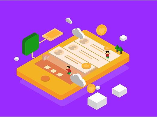 2.5D小插画（个人主页-ZMjkwNjgwMDQ=） - 创作习作 - 站酷设计师安布罗斯原创素材 - 站酷ZCOOL