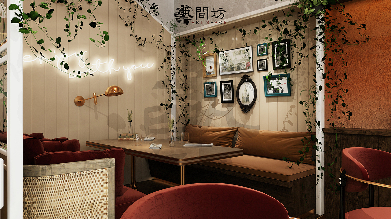 分享收藏标签空间设计商业设计奶茶店复古作品信息创作时间2020/12/05