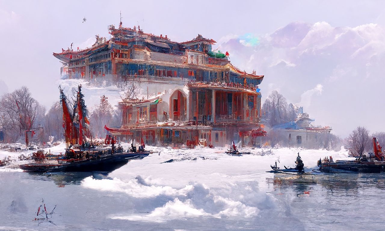 AI眼中的中国城