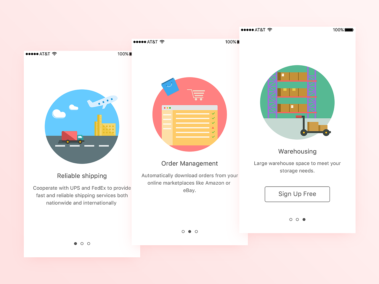 Daily UI #1 - Welcome page（图ZNjc1MzQyODQ=） - APP界面 - 站酷设计师girasolrocks原创素材 - 站酷ZCOOL