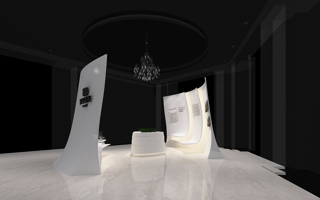 展厅效果图作品