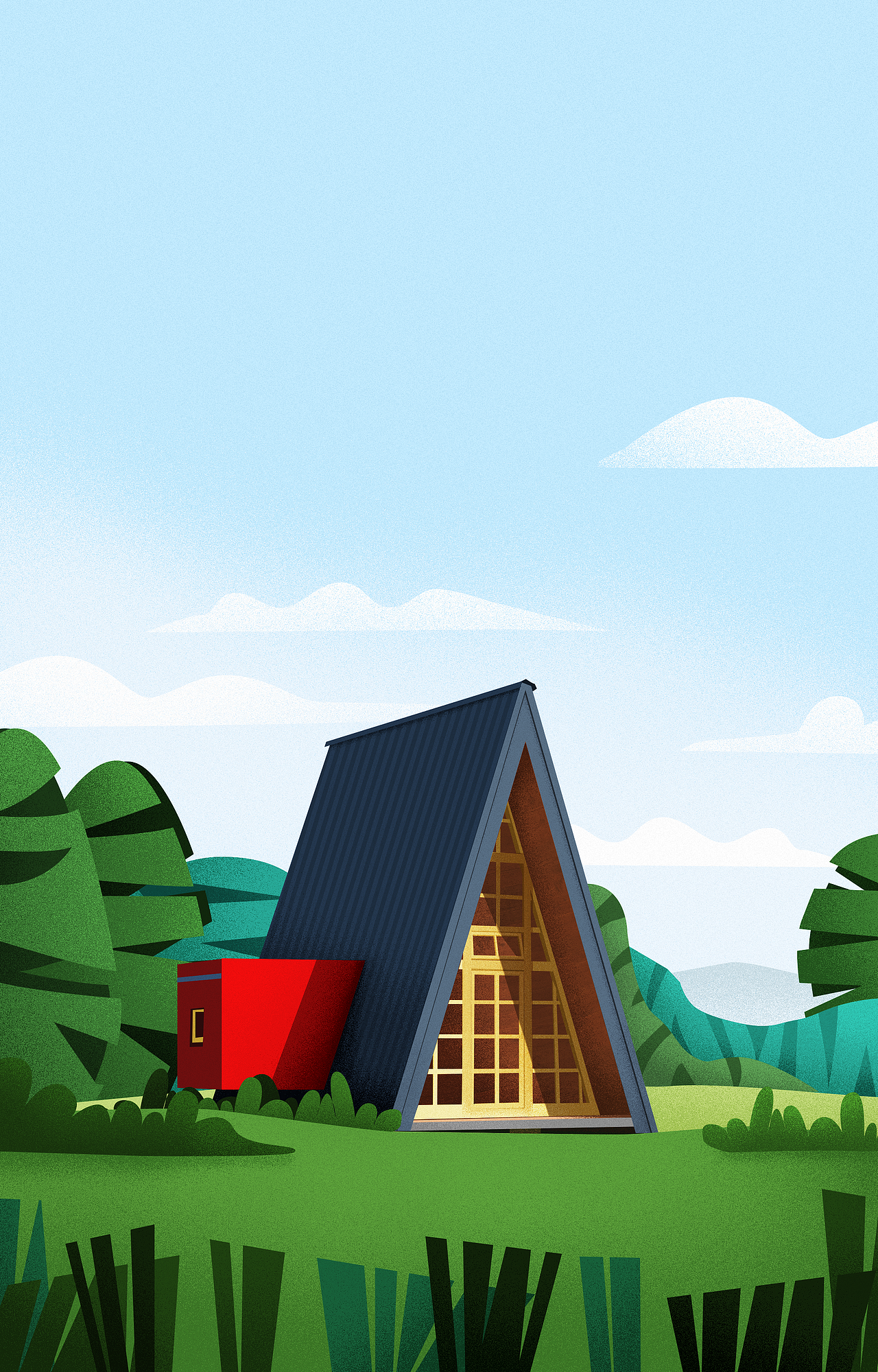 建筑插画小记（图ZMTI0OTM3MDI0） - 创作习作 - 站酷设计师十五拾视原创素材 - 站酷ZCOOL