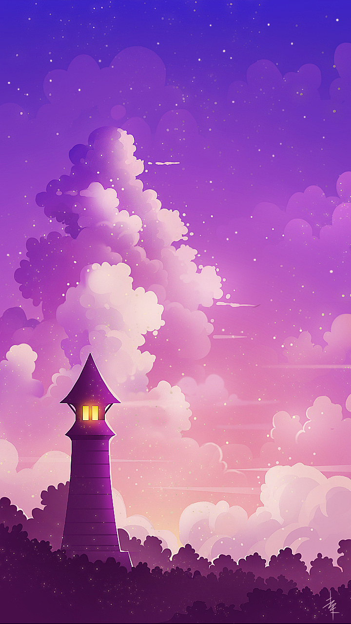 天空系列插画习作（图ZMjIzMDYxNDA4） - 创作习作 - 站酷设计师走尺原创素材 - 站酷ZCOOL