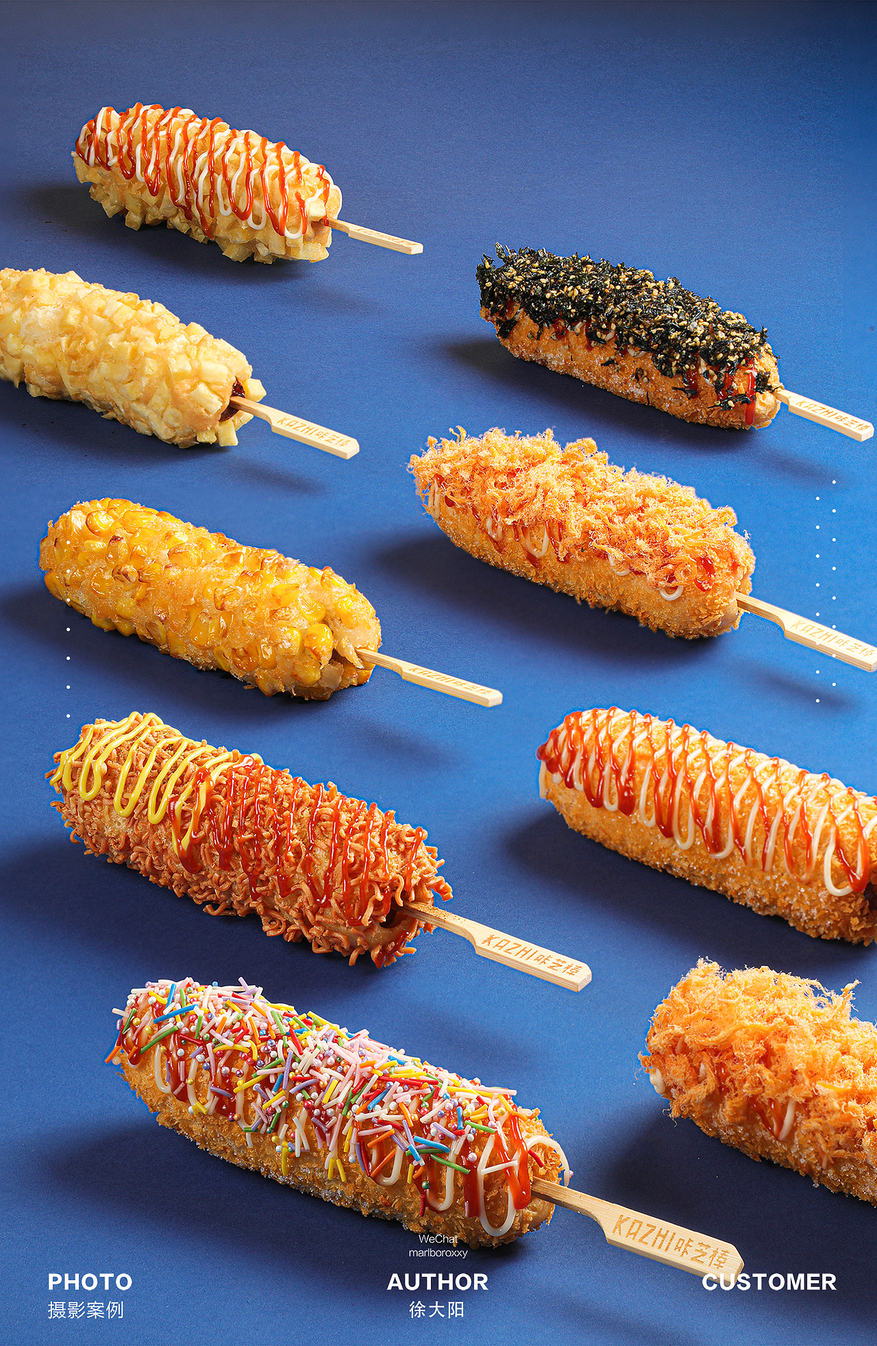 美味可爱的韩式小吃炸鸡饮料