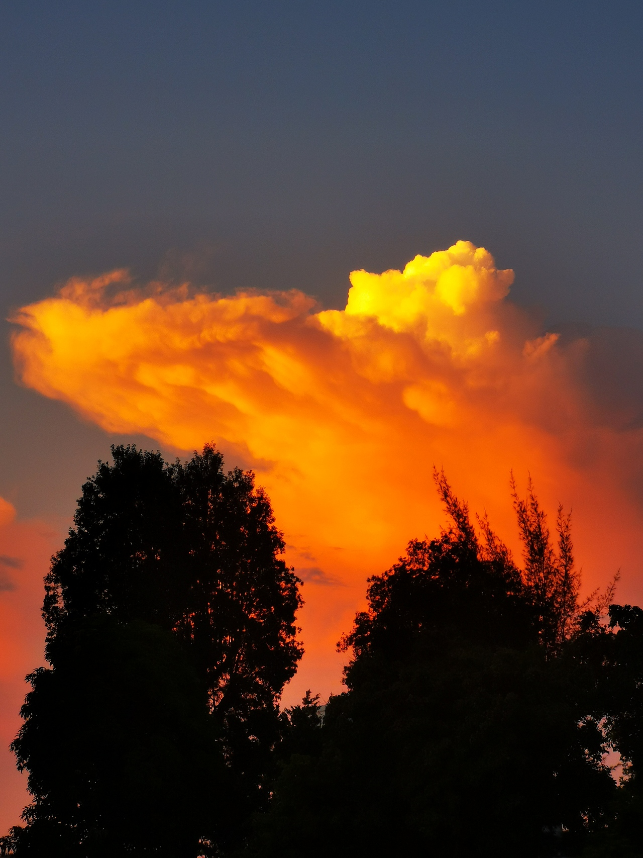 五彩斑斓的天空