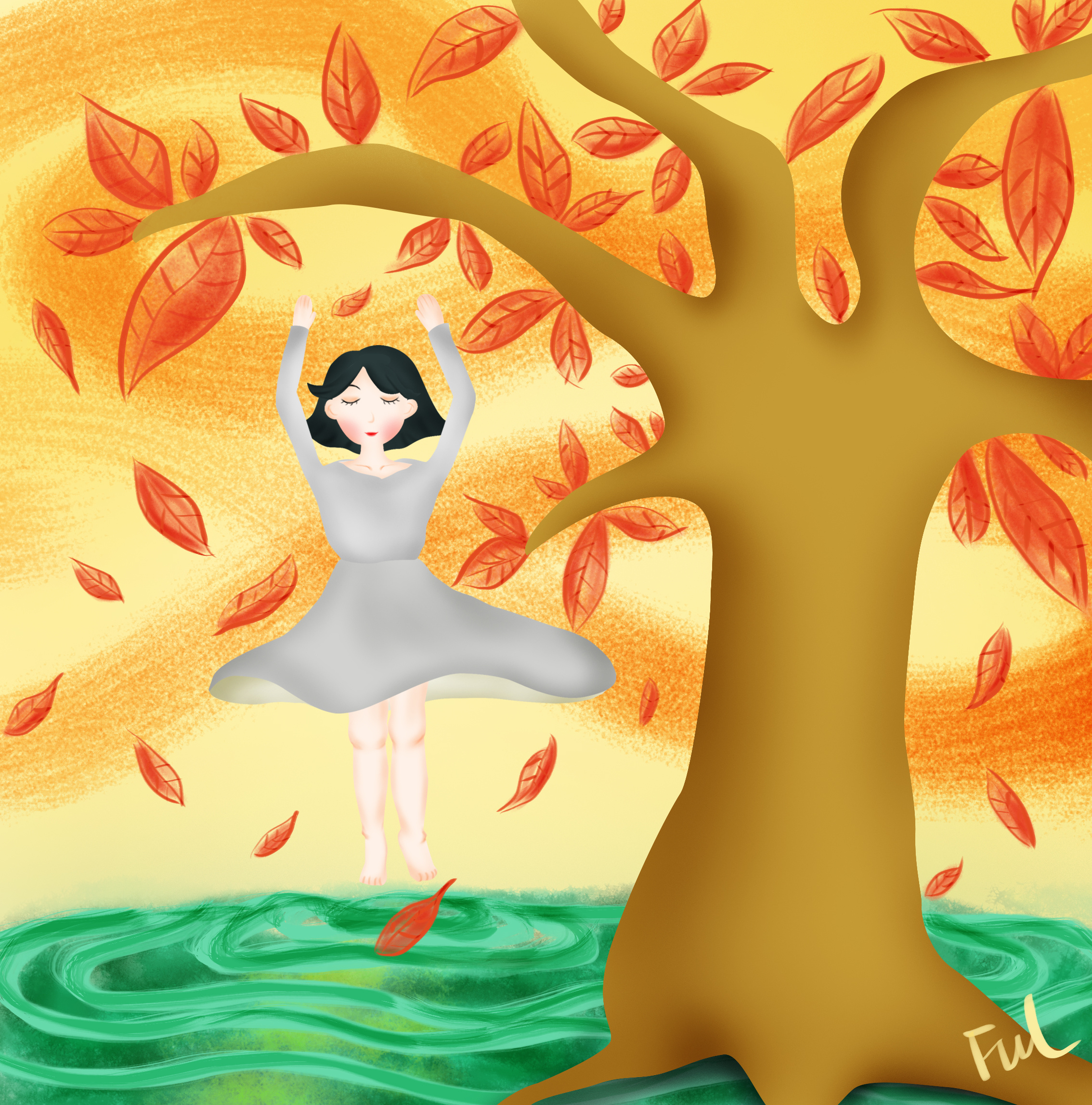 跟随心情的手绘