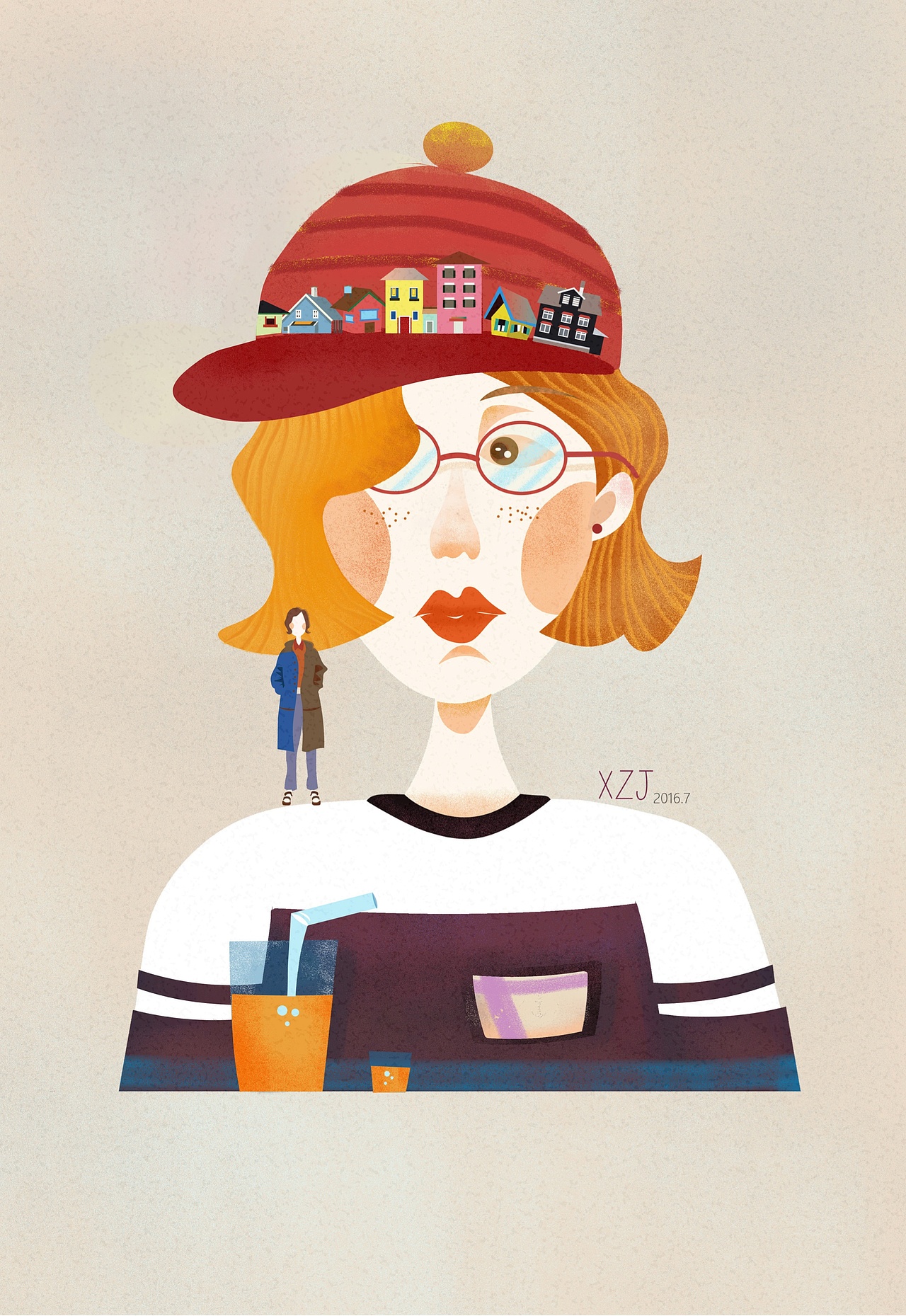 人物系列插画(三)