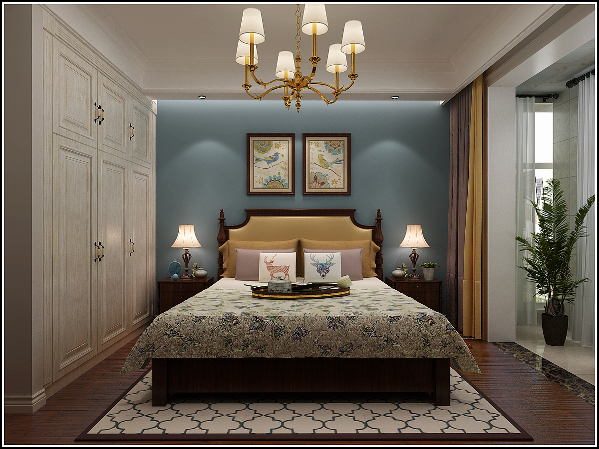 【保定金舍装饰】朝阳首府90平简欧风格效果图