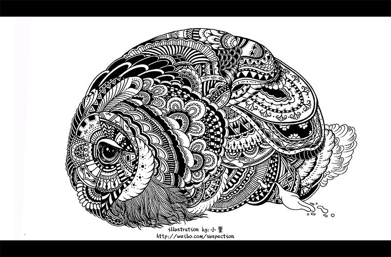 龙-2011(图ZNDcwMjg2MA==) - 新锐潮流插画 - 站酷设计师小垩原创素材 - 站酷ZCOOL