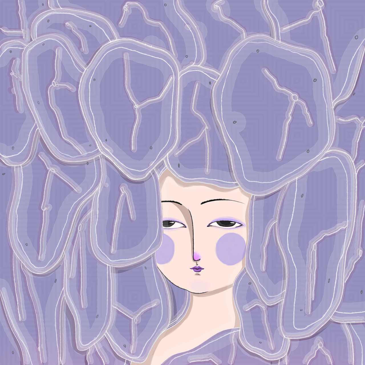 孤独患者|系列插画