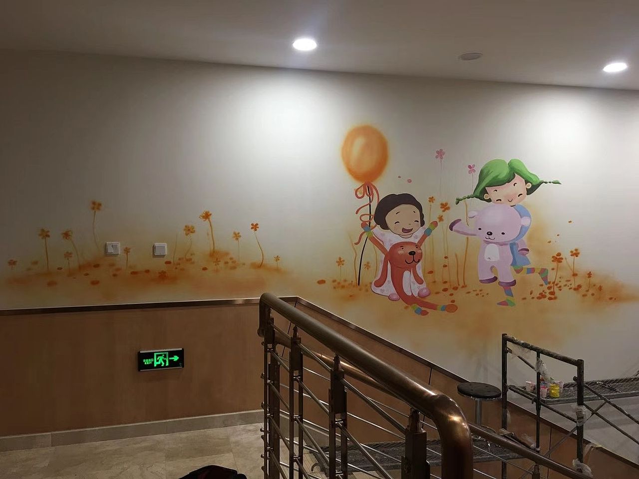 手绘墙 墙体彩绘 墙绘 手绘墙画（图ZMzY2MDAzNjQ4） - 绘画 - 站酷设计师达米拉斐原创素材 - 站酷ZCOOL