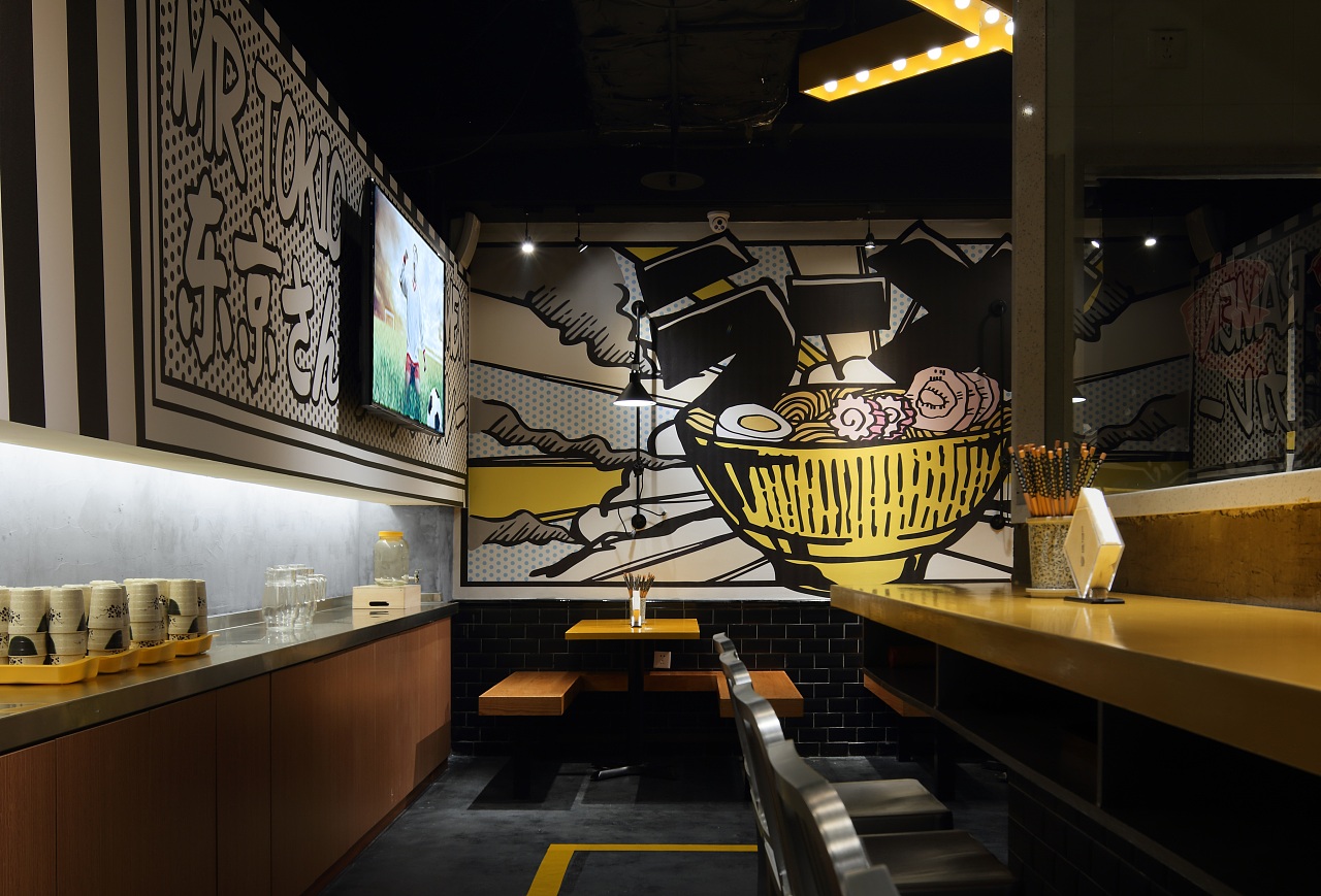 MR TOKIO 日式快餐店|空间|家装设计|钱钧 - 原创作品 - 站酷 (ZCOOL)