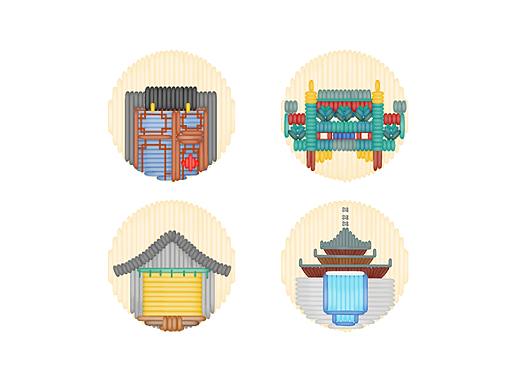 北京传统手工艺品| icon&网页设计