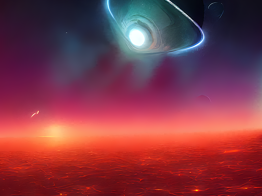 #AI创作实验室#宇宙，巨物恐惧