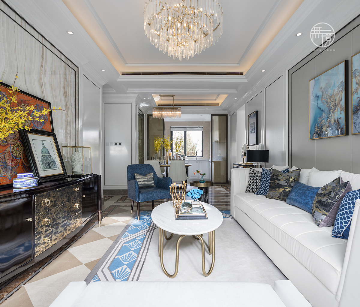 无境空间摄影|港式轻奢视界|保定石榴玉兰湾样板房