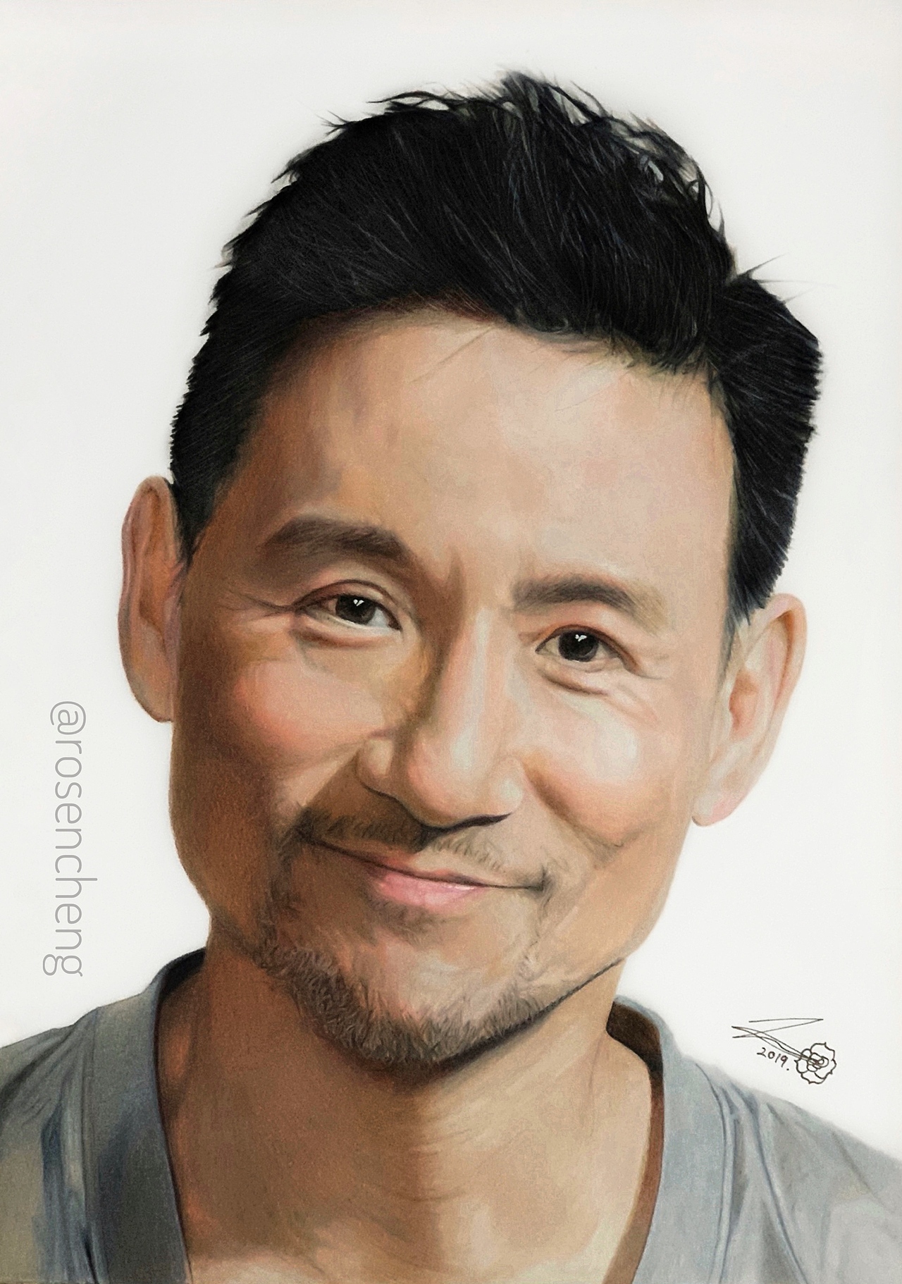 彩铅手绘71张学友