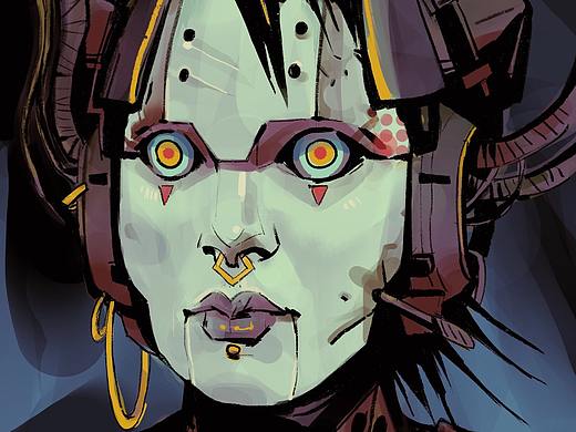 赛博朋克「+」肖像系列