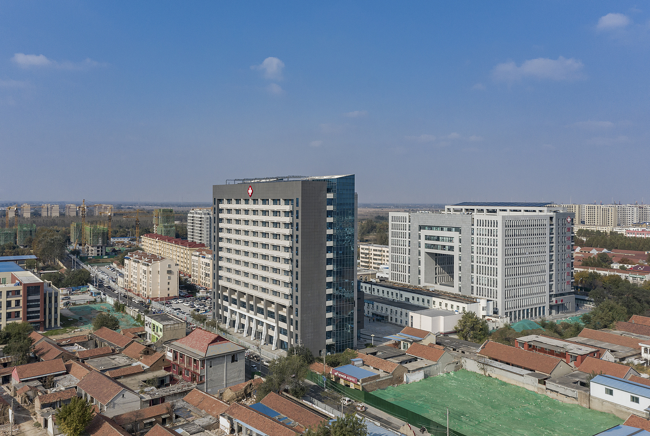 商河县人民医院（图ZMjkxNzQ4ODA0） - 环境/建筑摄影 - 站酷设计师景雄建筑摄影原创素材 - 站酷ZCOOL