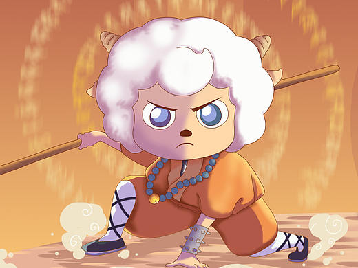 國漫萬創(chuàng)-喜洋洋（個人主頁-ZNTU0NjA3MTY=） - IP形象 - 站酷設計師春小燕KKCY530原創(chuàng)素材 - 站酷ZCOOL