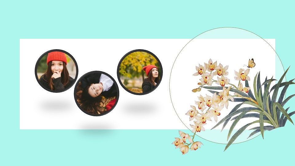 清新唯美毕业季纪念相册PPT模板