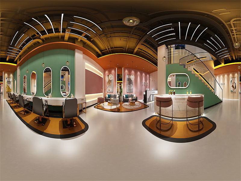 成都美容美发店装修设计|美发店设计|美业设计（图ZMjgwMTAxNzIw） - 商业空间设计 - 站酷设计师美业装修设计原创素材 - 站酷ZCOOL