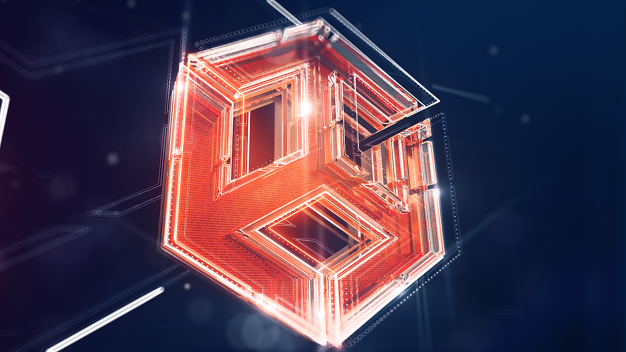 科技线条风格图