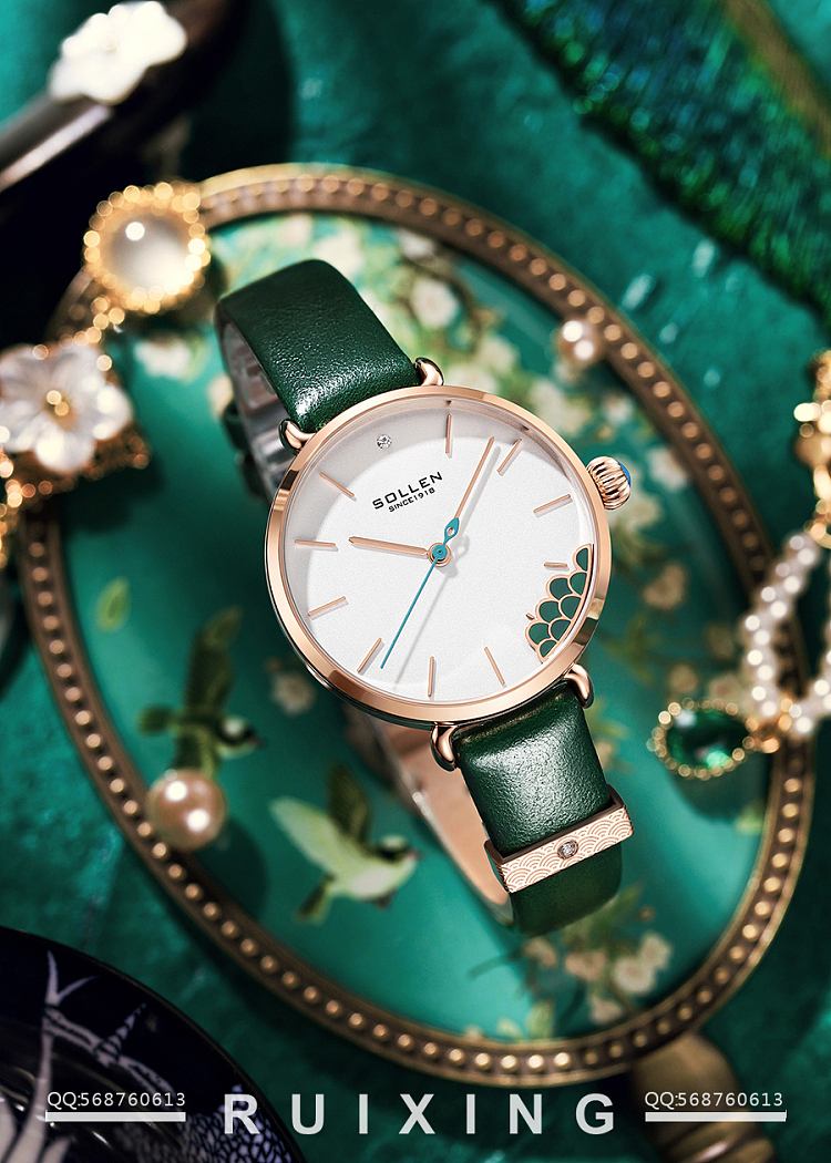 手表创意图 手表拍摄 女表拍摄