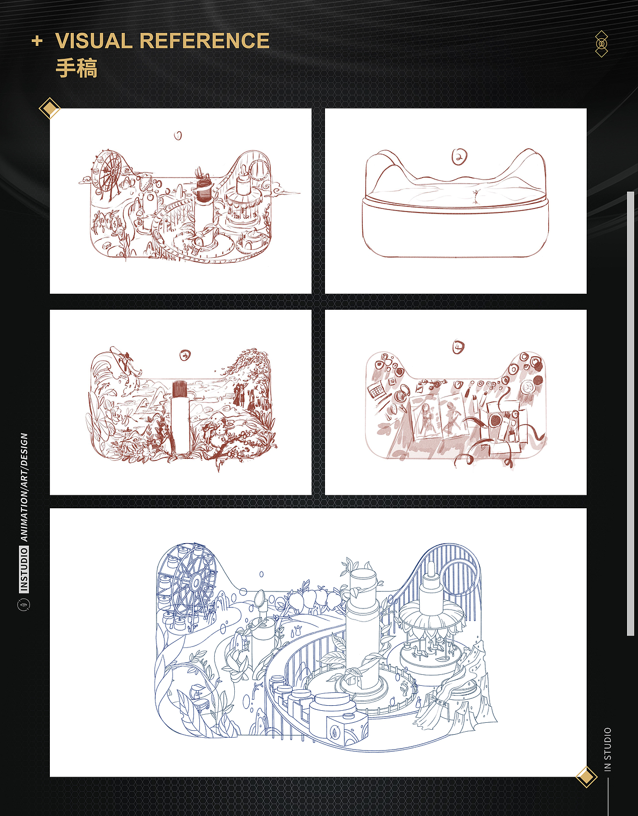 C4D夏日奇遇KV/天猫猫头KV