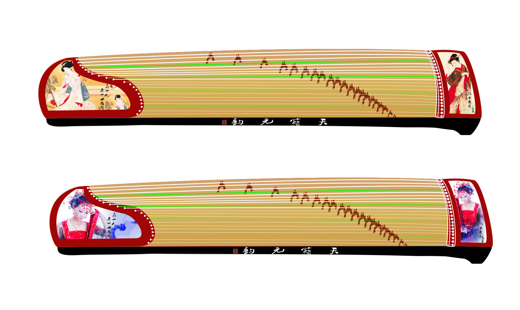 乐器之古筝|平面|其他平面|张艺媗sharay - 原创作品 - 站酷 (zcool)