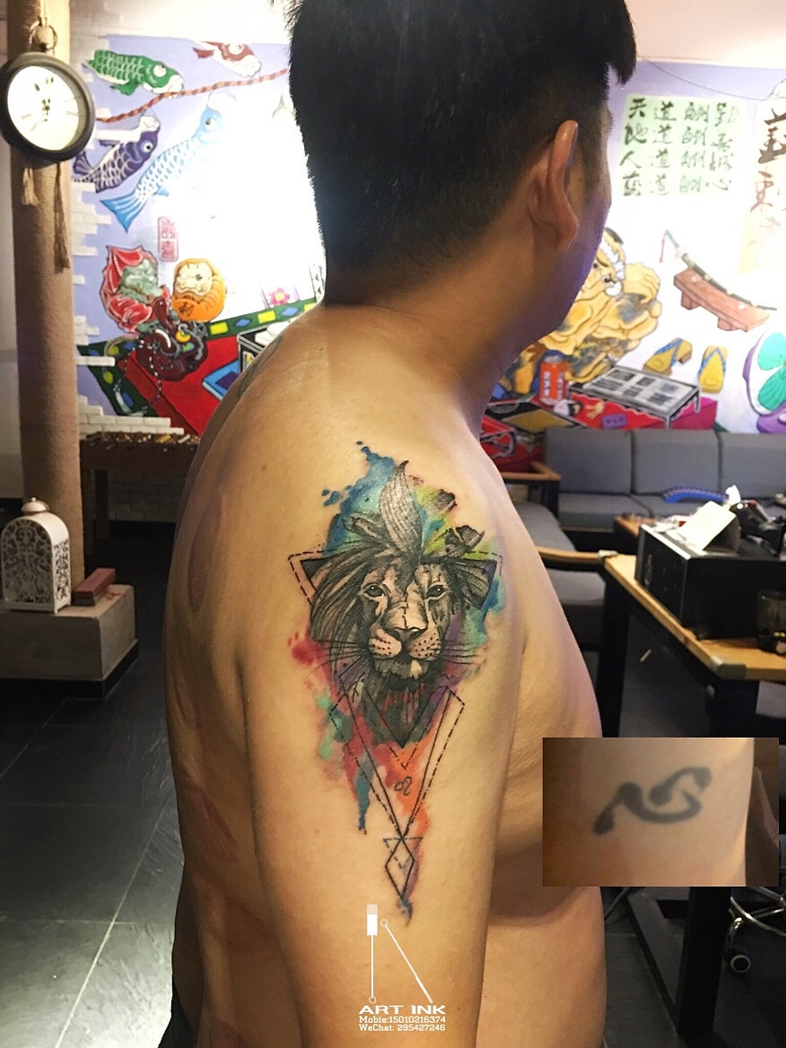 狮子纹身、树纹身、复仇者联盟纹身 #刺青师大龙#（图ZMTE4MzI2NTY4） - 其他手工艺 - 站酷设计师DragonTattoo大龙原创素材 - 站酷ZCOOL