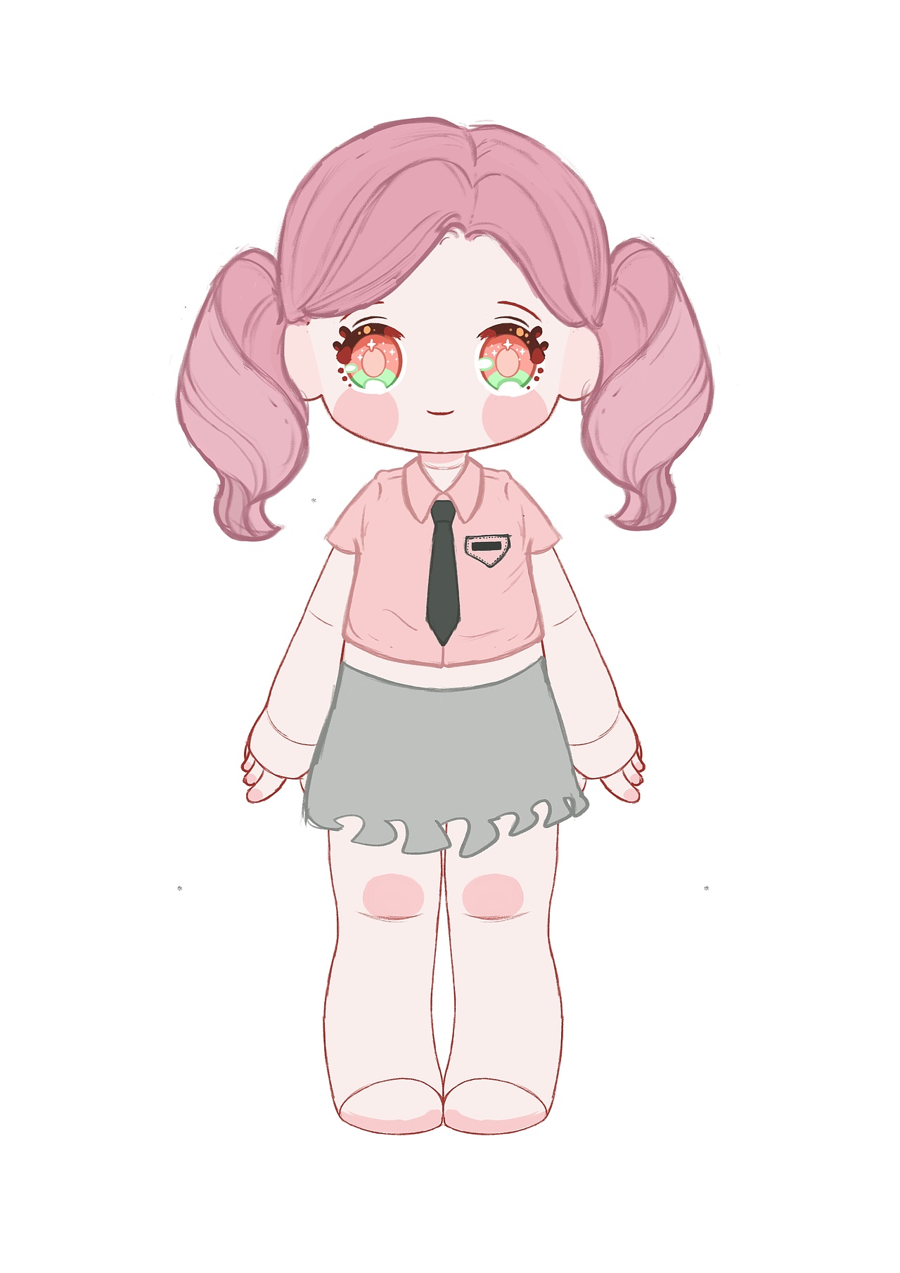 Q版人物练习（图ZMzU1NjA1MDA0） - 创作习作 - 站酷设计师小熊梦游日记原创素材 - 站酷ZCOOL