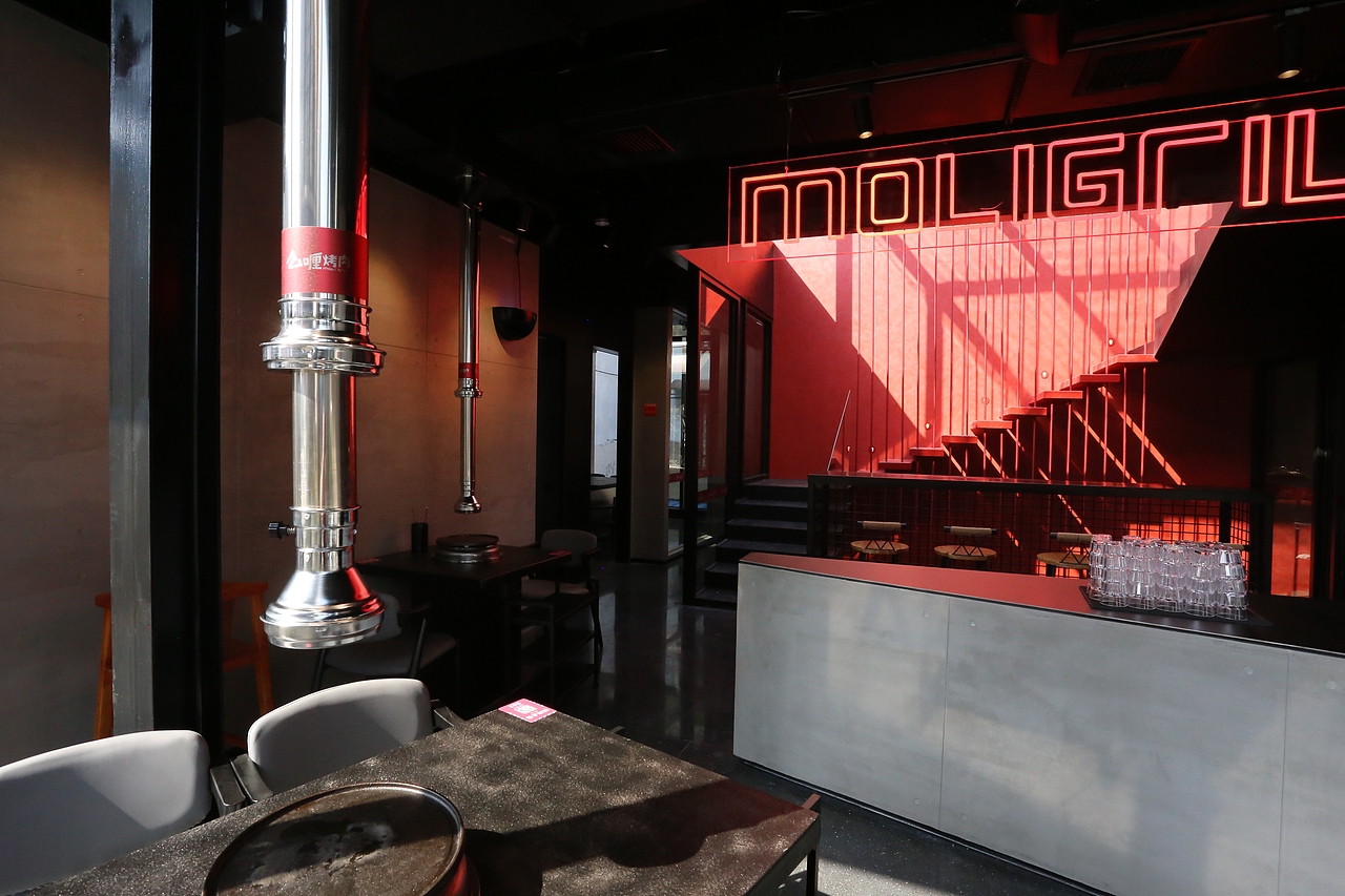 叁分之贰BOXX设计——么里烤肉店（图ZMTg3MDUyMTQ4） - 家装设计 - 站酷设计师叁分之贰BOXX设计原创素材 - 站酷ZCOOL