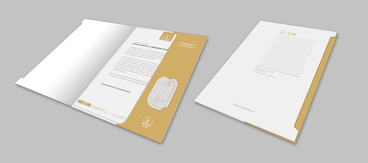 健康行业文件封套