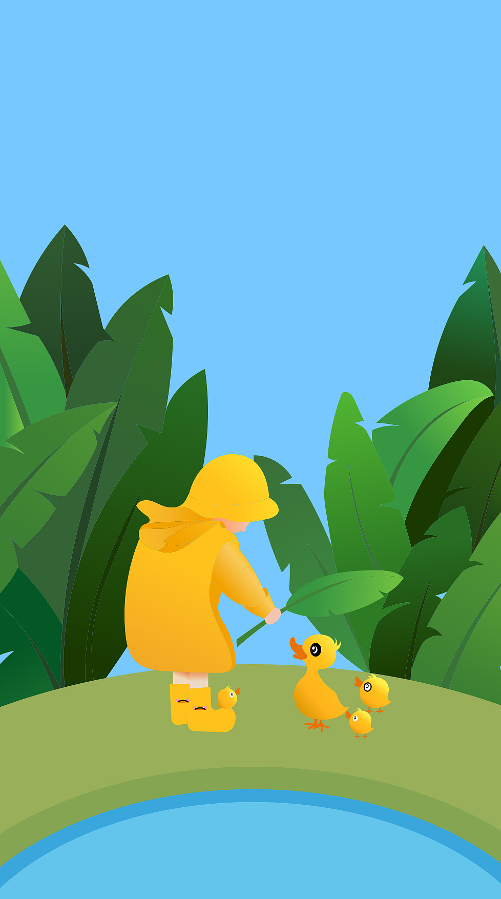 AI里简单上色,拉了一点渐变