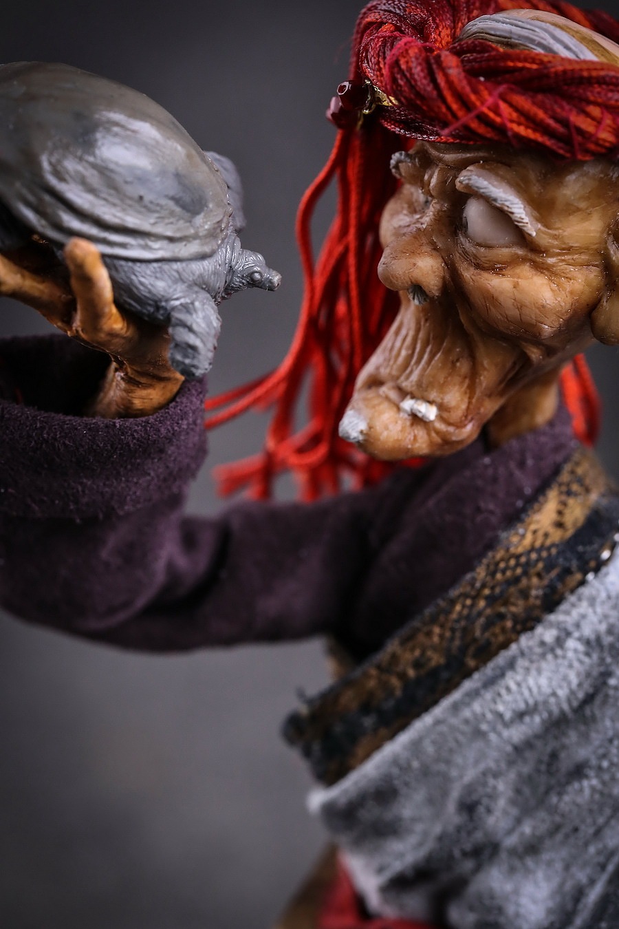 末那课外作业丨《西藏老头》自由创作展示（图ZNDAzNDU1NjA=） - 手办/模玩 - 站酷设计师末那工作室原创素材 - 站酷ZCOOL