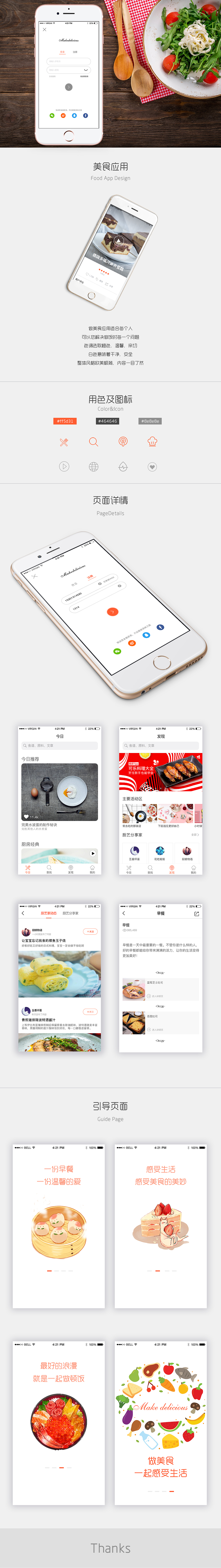 做美食App（图ZMTAwMzA5OTgw） - APP界面 - 站酷设计师臻的很爱你原创素材 - 站酷ZCOOL