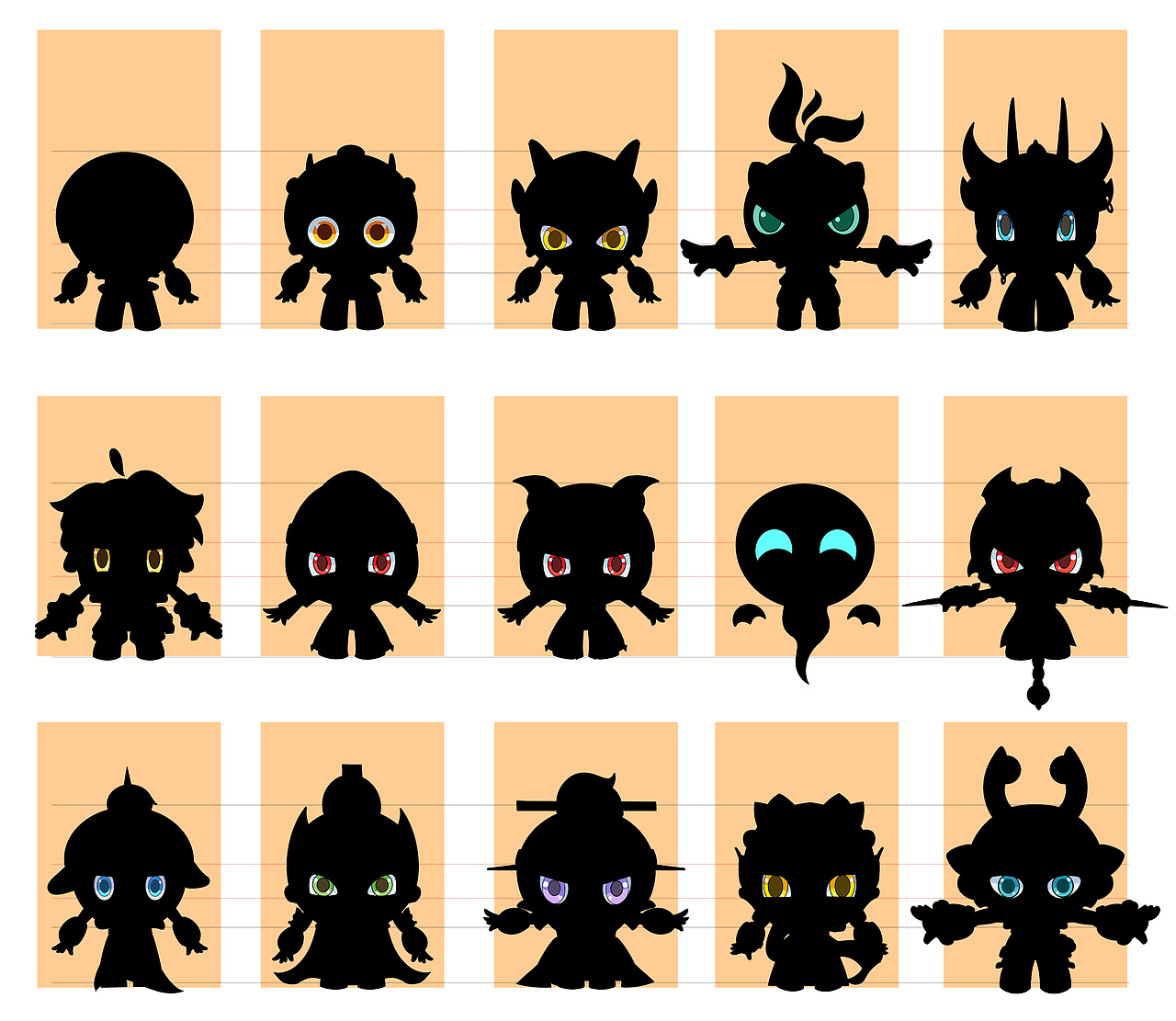 2007—2021（漫画/角色演变史）（图ZMjkyMzcyMzI0） - 短篇/格漫 - 站酷设计师怪袋原创素材 - 站酷ZCOOL