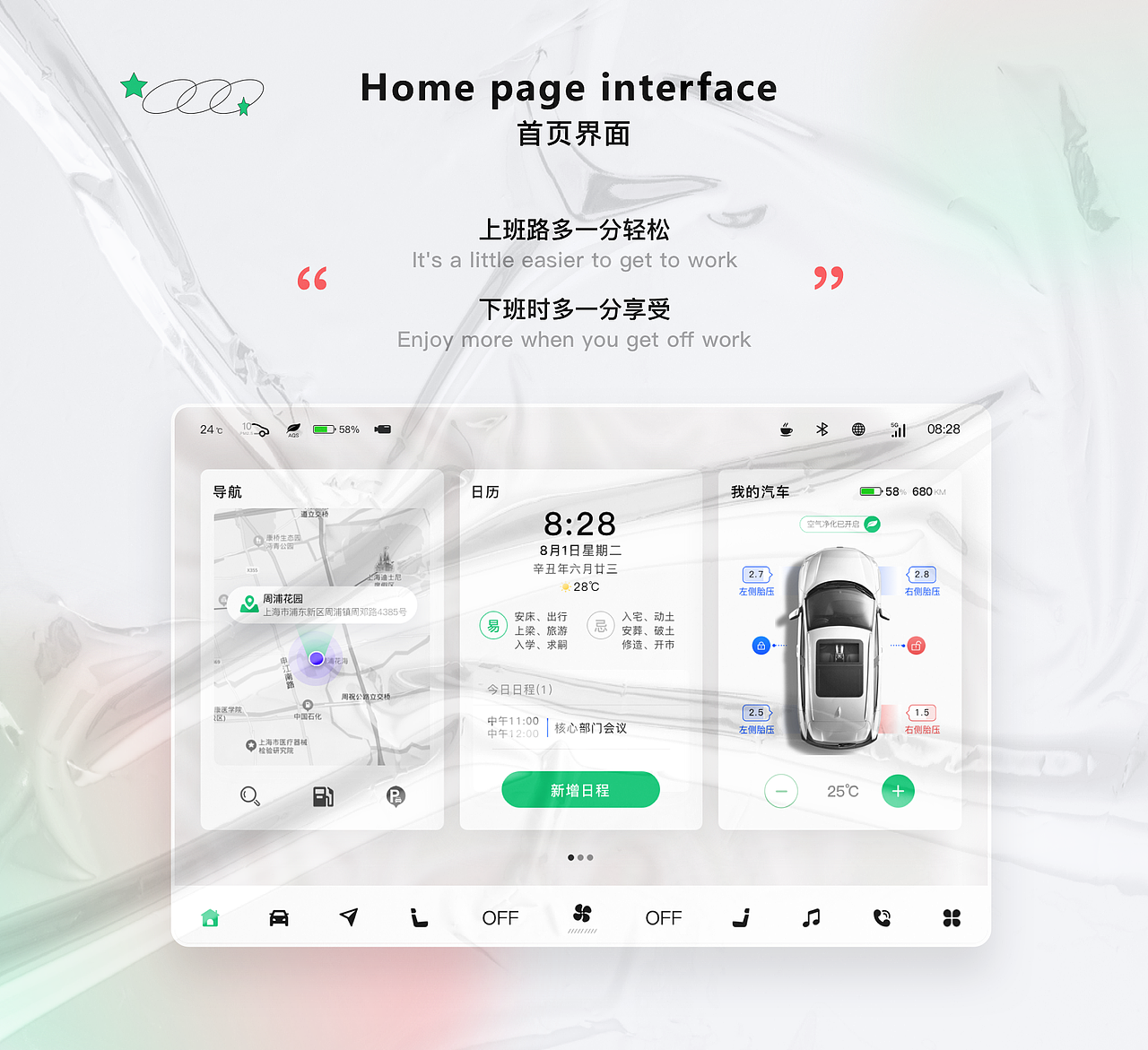 ZEEKR极氪|悬浮式中控触摸显示屏