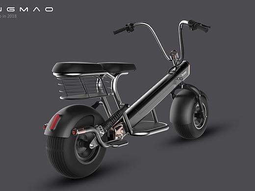 哈士奇设计作品 - 电动车