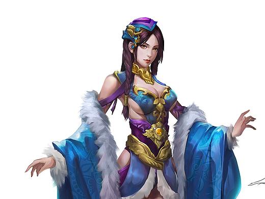 蒙古公主（个人主页-ZNDY4NDk2MTY=） - 创作习作 - 站酷设计师提摩春子原创素材 - 站酷ZCOOL